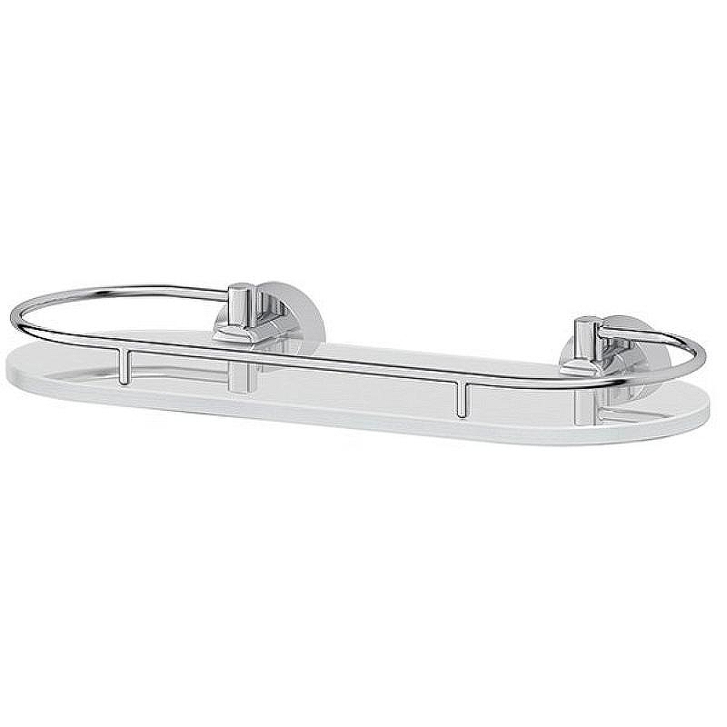 Стеклянная полка FBS Nostalgy NOS 013 Хром